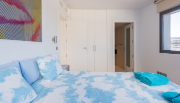 Resa Estates Ibiza for sale te koop apartment views Botafoch Talamanca bedroom double.jpg